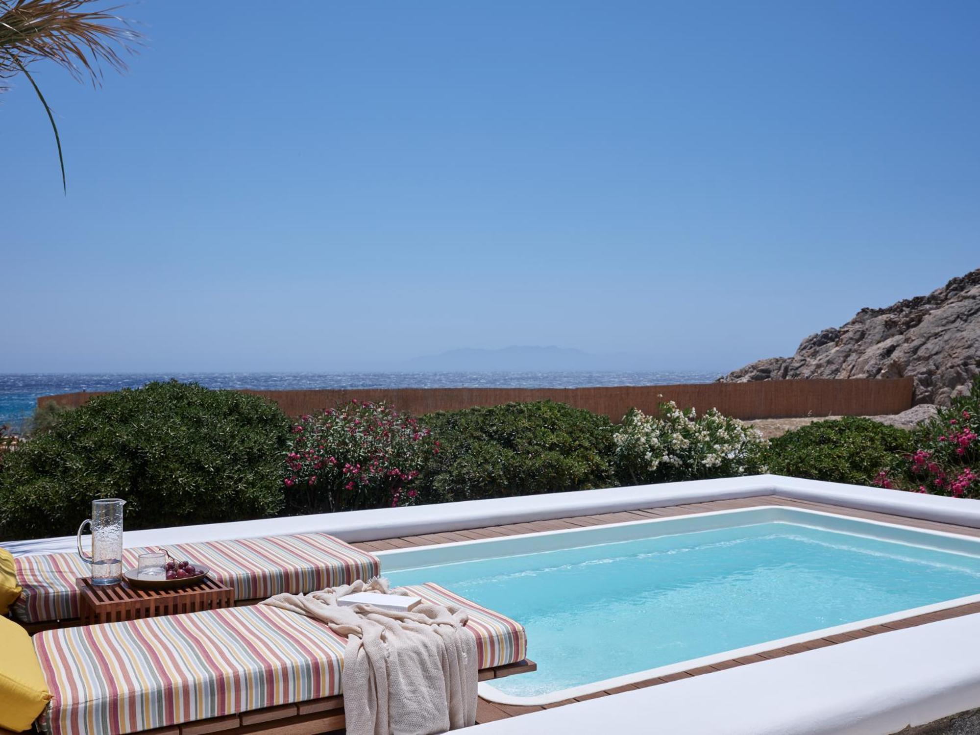 Myconian Sunrise Relais & Chateaux Hotel Agrari  Oda fotoğraf